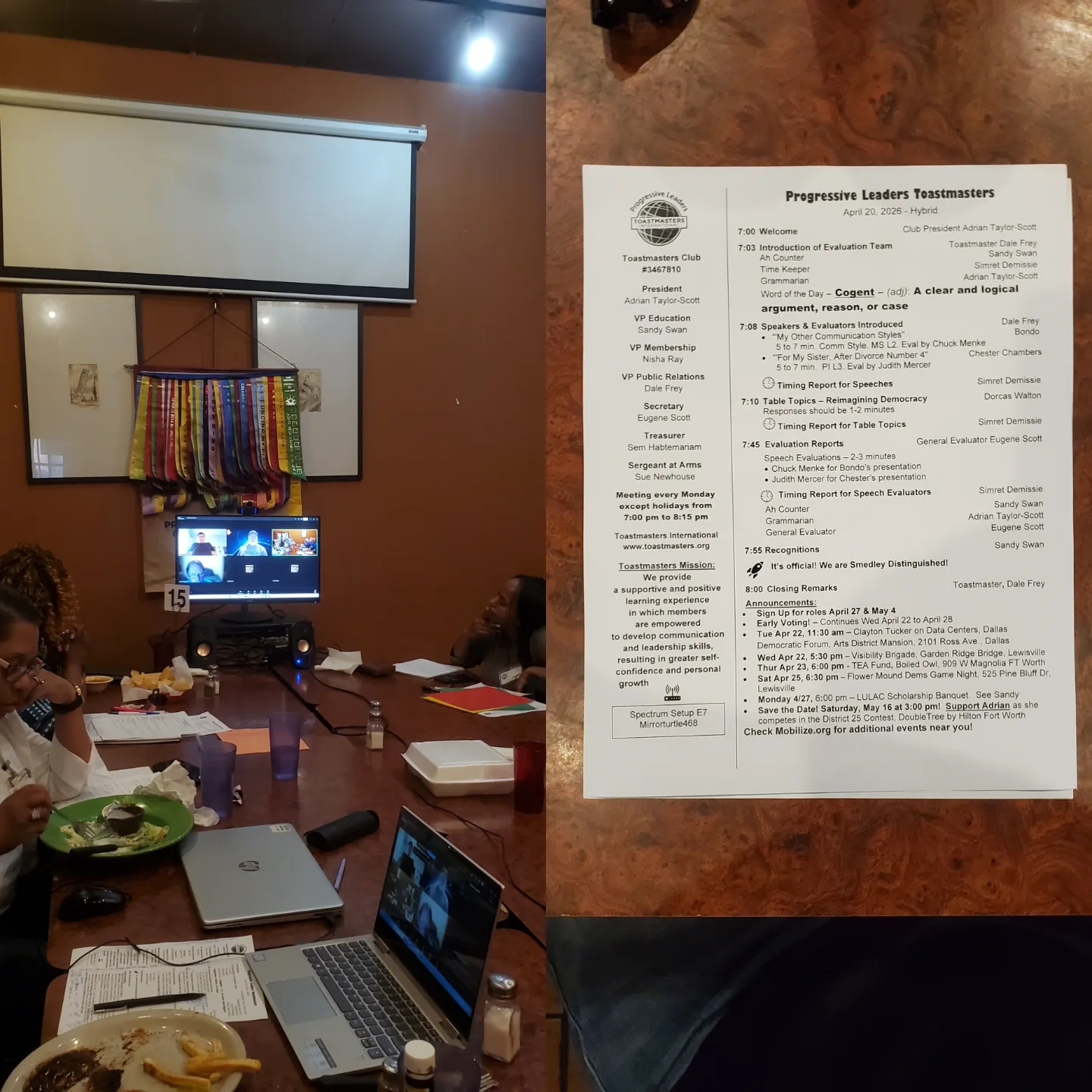 Progressive Toastmasters — May 4, 2026, photo 2 of 2